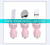 kid flatware stainless steel dinnerware