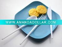 Disposable cutlery,plastic fork