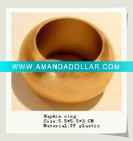 Plastic napkin ring