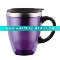 auto mug with plastic outer