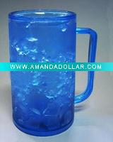 Wholesale 500ml plastic ice mug