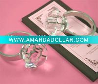 crystal diamond napkin ring