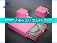 Wholesale high quality pink jewelry box