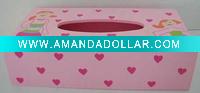 Wholesale wooden tissue box