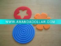 hot sell silicone cup coaster