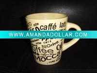 Wholesale promotional coffee ceramic mug 270 ml