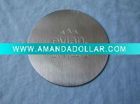 Wholesale high quality stainless steel coaster for advertising