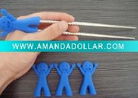 Wholesale FDA Silicone Chopsticks Case for chopsticks learner/kids