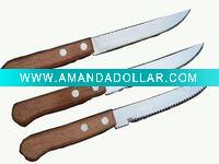 Wholesale high quality stainless steel steak knife