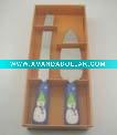 Wholesale Stainless steel butter knife with poly handle