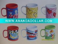 3D soft pvc plastic mug