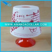 Wholesale Plastic Tissue Holder, Lamp Shape