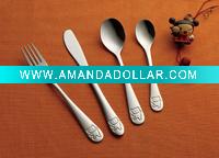 Wholesale 18/0 Stainless Steel Kids Cutlery