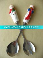 Wholesale Christmas Cutlery Set for Salad