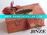 fabric napkin tissue boxes