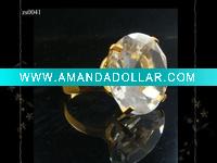 crystal diamond napkin ring