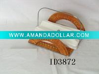 Rattan dinning room & cuisine napkin holder