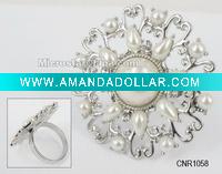 Napkin ring, flower