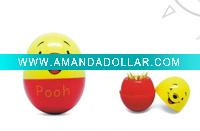Decorated Plastic Toothpick holder