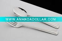 Wholesale stainless steel cutlery JZ 024 fork spoon knife