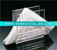 acrylic napkin holder