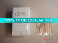 Wholesale Cello wraped wooden toothpick with mint