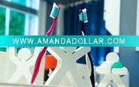 Wholesale new silicone toothbrush shelf