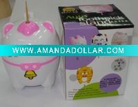plastic toothpick box