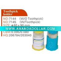 Popular plastic toothpick holder