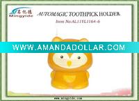 Wholesale Cartoon animal automagic toothpick holders(AL11YL1164-6)