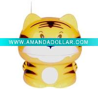 Wholesale latest newly hot sell fashion beautiful and lovely automatic cartoon style toothpick box holder in tiger shape for family