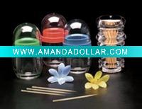 Wholesale acrylic toothpick shaker/acrylic canister