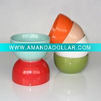 Wholesale fashion-designed ceramic bowl in different colors