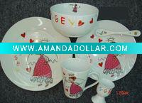 Porcelain Tableware Baby Set Gift