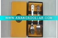 2 sets tableware