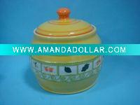 Ceramic biscuit jar