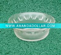Wholesale glass salad bowl