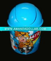 Wholesale junk feng,Green pen container,Plastic bins,Trash can,small plastic trash can