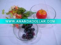 glass salad plate