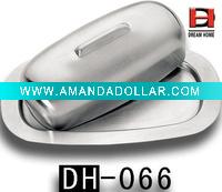 Wholesale stainless steel butter dish