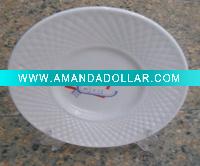 Wholesale porcelain 7.5"dinner plate