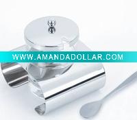 stainless steel sugar pots (S010)