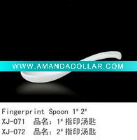 ceramic set , spoon