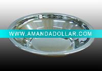 Wholesale Stainless Steel Deep Plate 24cm