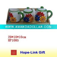 ceramic sugar pot
