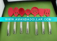 Silicone flatware sets tableware