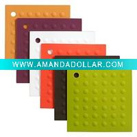 Embossed silicone mat