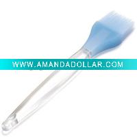 Silicone Brush With Plastic Handle