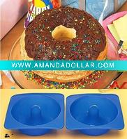 Wholesale silicone big donut cake mould,manufacturer,china,FDA