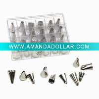 Wholesale cake decorations metal decorating tips